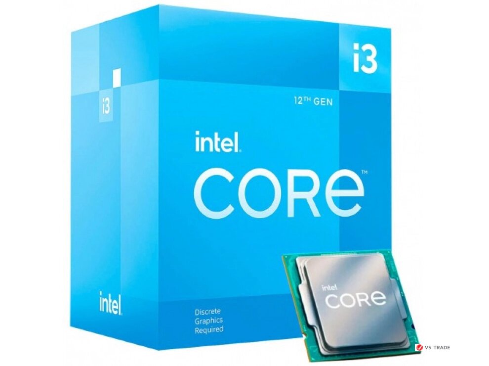 Процессор Intel Core i3-12100(3.3GHz), 12M, 1700, BX8071512100F, BOX от компании turan - фото 1