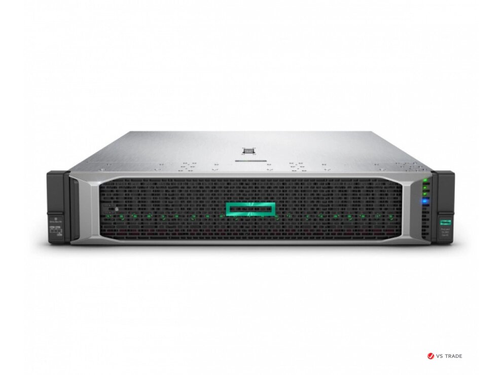 Сервер HPE DL380 Gen10 P24840-B21 (1xXeon4210R (10C-2.4G)/ 1x32GB 2R/ 24 SFF SC/ P408i-a 2GB +Exp/ 4x1GbE FL/ от компании turan - фото 1