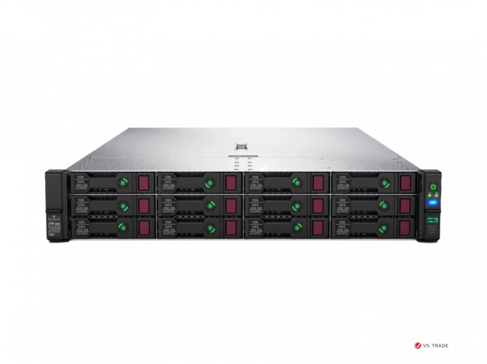 Сервер HPE ProLiant DL380 Gen10 4214 2.2GHz 12-core 1P 16GB-R P816i-a 12LFF 800W PS Server, P02468-B21 от компании turan - фото 1