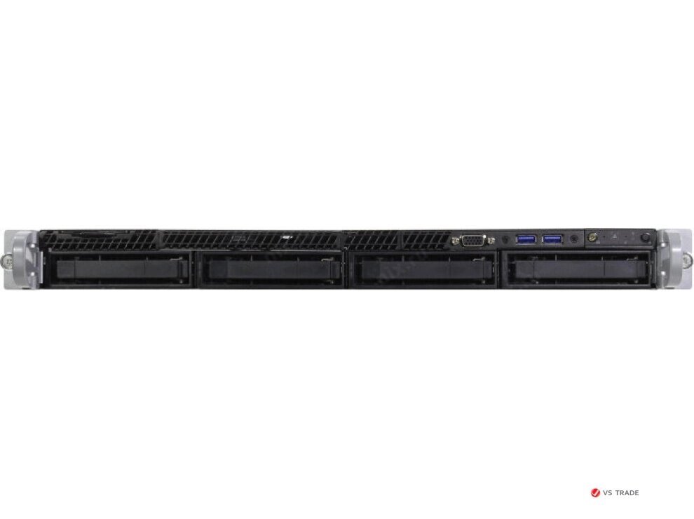 Сервер INTEL R1304WFTYSR Rack 1U (2xXeon 3204(6C-1.9G)/2x16GB 2R/4xLFF/1x240GB SSD/SATA RAID/2x10GbE RJ45/1x1100W/1yw) от компании turan - фото 1