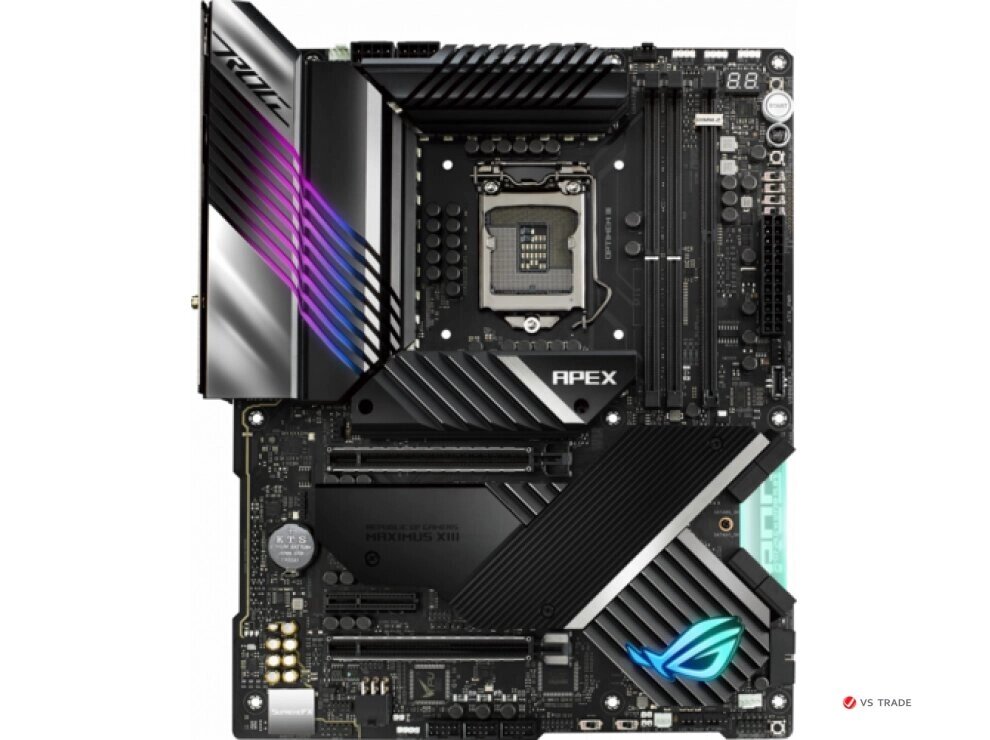 Сист. плата ASUS ROG MAXIMUS XII APEX, Z490, 1200, 2xDIMM DDR4, 2xPCI-E x16, PCI-Ex4, PCI-Ex1, M. 2, 6xSATA, WI-FI6, от компании turan - фото 1