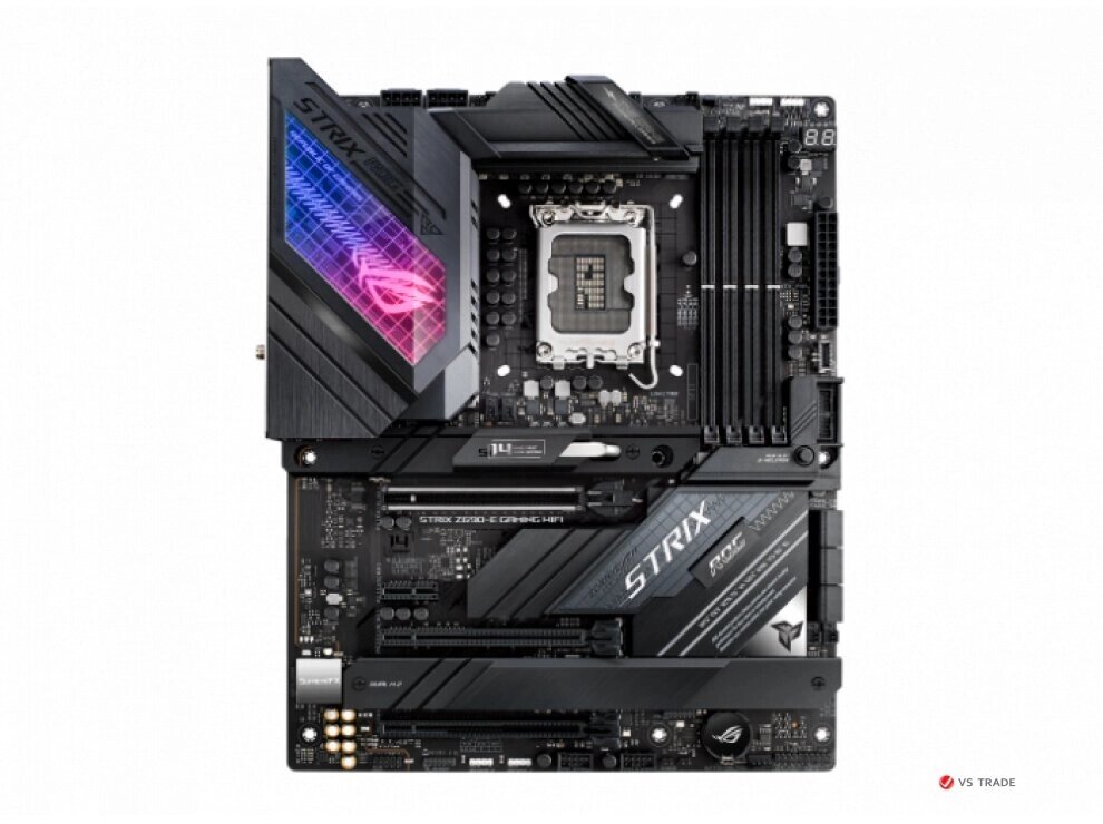 Сист. плата ASUS ROG STRIX Z690-E GAMING WIFI,Z690,1700,4xDIMM DDR5,3xPCI-E x16, PCI-E x1,M. 2, 6xSATA, HDMI, DP, от компании turan - фото 1