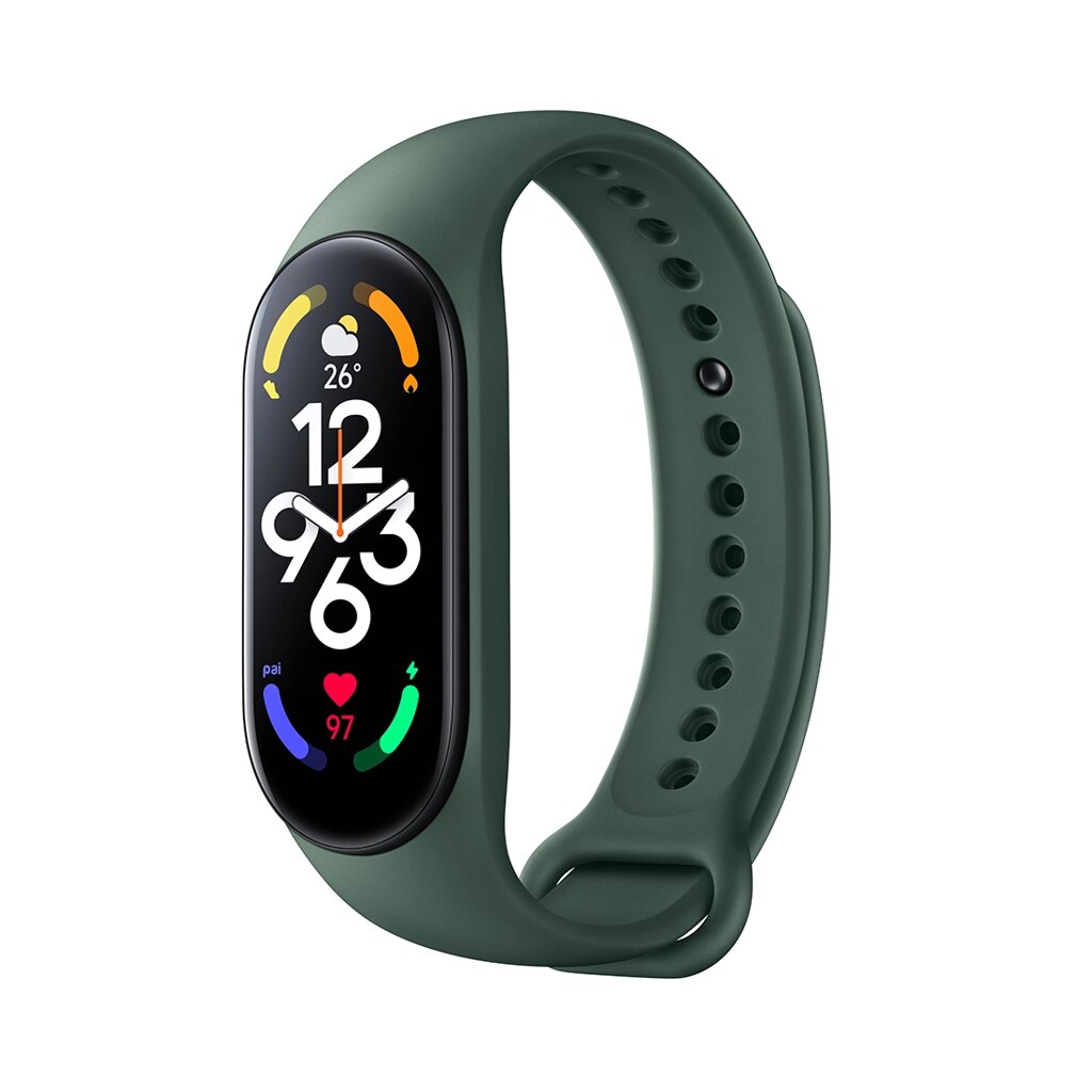 Сменный браслет для Xiaomi Mi Smart Band 7 Olive от компании turan - фото 1