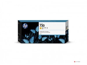 Струйный картридж HP P2V70A 730 для HP DesignJet, 300 мл, желтый