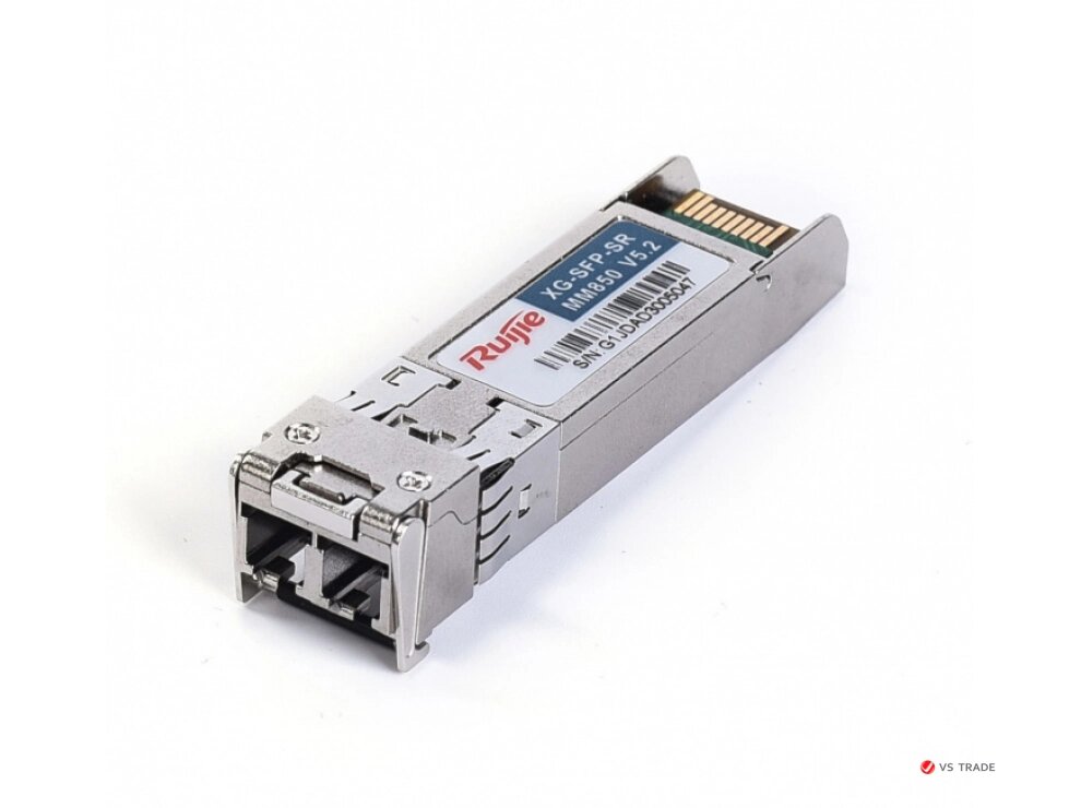 Трансивер оптический Ruijie XG-SFP-SR-MM850 10GBASE-SR, SFP+ Transceiver, MM (850nm, 300m, LC) от компании turan - фото 1