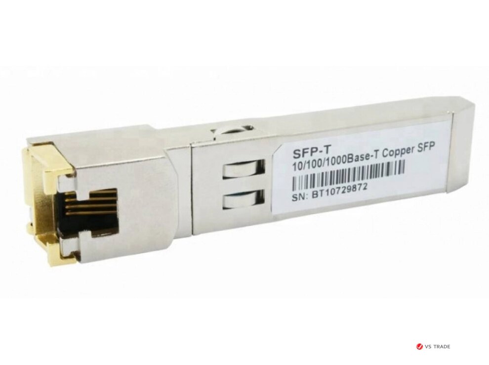 Трансивер RUIJIE Mini-GBIC-GT 1000BASE-TX, SFP Transceiver (100m, RJ45) от компании turan - фото 1