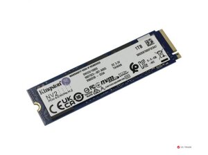 Твердотельный накопитель SSD Kingston NV2 1TB M. 2 2280 NVMe PCIe 4.0, Read Up to 3500, write Up to 2100, SNV2S/1000G