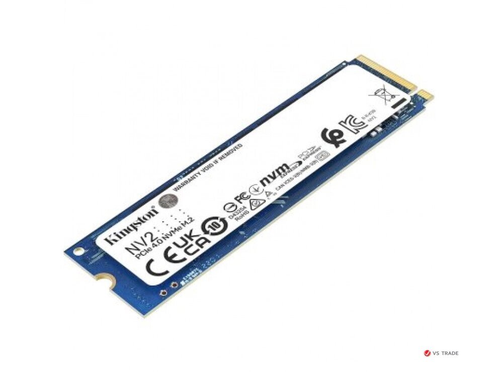 Твердотельный накопитель SSD Kingston SNV2S/4000G, 4000Gb, M2, NVMe, PCI-E Gen4, 3500/2800Mb/s от компании turan - фото 1