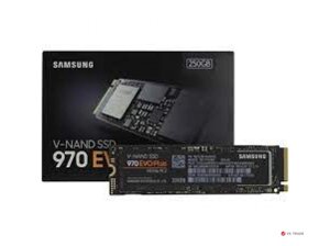 Твердотельный накопитель SSD Samsung 970 EVO PLUS, MZ-V7S250BW, 250 ГБ, M2, NVMe, чтение: 3500 МБ/с, запись: 3300 МБ/с,