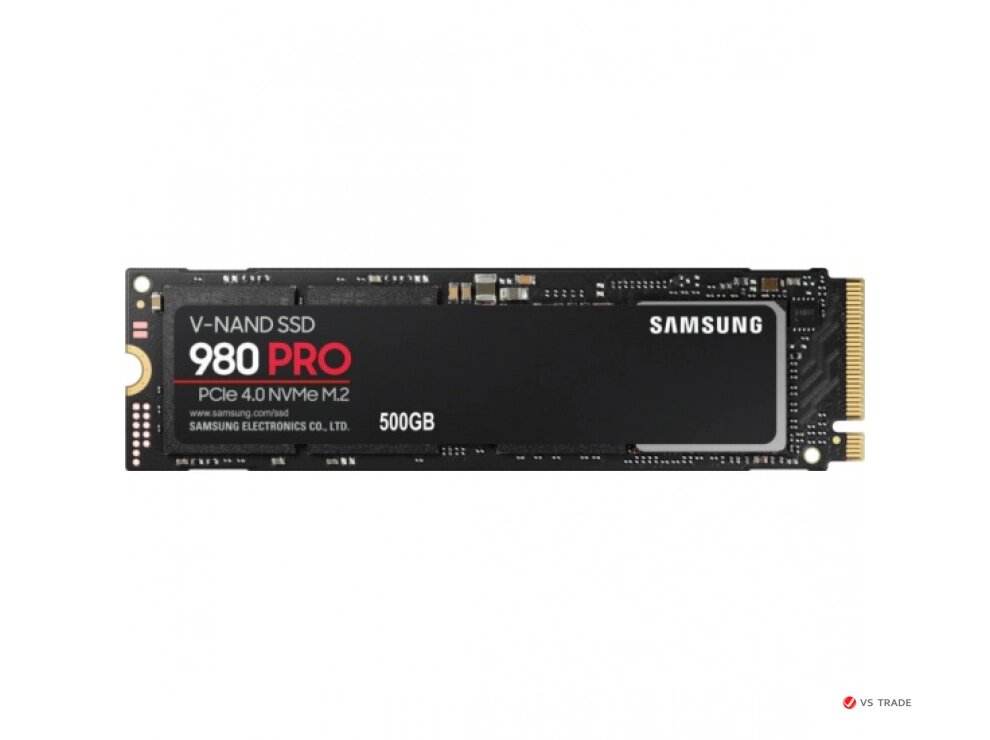 Твердотельный накопитель SSD Samsung 980 PRO MZ-V8P500BW [500 ГБ,M. 2 2280 PCI-E, чтение: 6900 МБ/с, запись:5000 МБ/с, от компании turan - фото 1