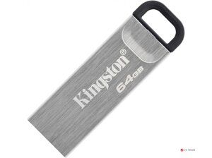 USB- Flash Kingston 64Gb, DataTraveler Duo, USB3.2 Gen 1, DTKN/64GB, Silver