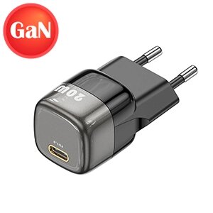 Зарядное устройство сетевое Kuulaa KL-CD34B USB Type-C 20W черный от компании turan - фото 1