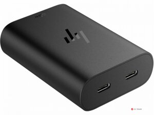 Зу HP 600Q7aa USB type C 65W gan laptop charger - black