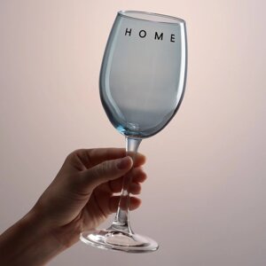 Бокал для вина 'Home'360 мл, синий