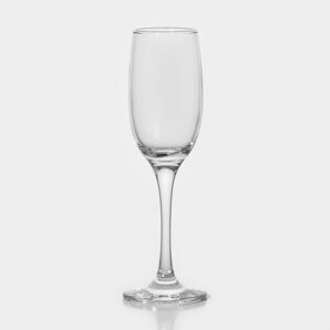 Бокал стеклянный для шампанского 'Ресто'180 мл (комплект из 12 шт.)