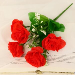 Букет 'Пушистые розы' 26 см, микс (комплект из 2 шт.)