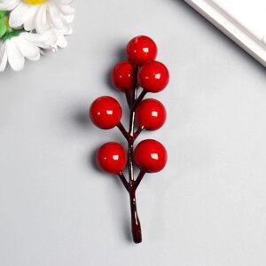 Декор для творчества 'Веточка с ягодами 7 ягод' набор 10 шт 9,3 см