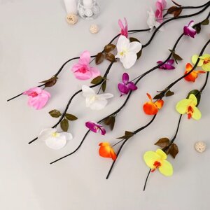 Декор ветка тинги 'Орхидея' 150 см (цена за 1шт, фасовка 3шт), микс
