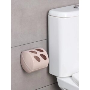 Держатель для туалетной бумаги Keeplex Light, 13,4x13x12,4 см, цвет бежевый топаз