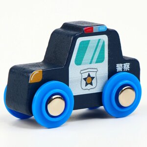Детская 'Полицейская машинка' совместима с набором Ж/Д 'Транспорт' 6,5 x 3 x 4,5 см