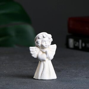 Фигура 'Молящийся ангел' позолота высота 3х7х4,5см (комплект из 2 шт.)