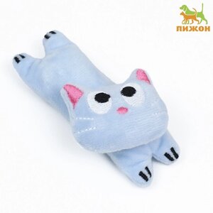 Игрушка для кошек с кошачьей мятой 'Киса'11 см, голубая