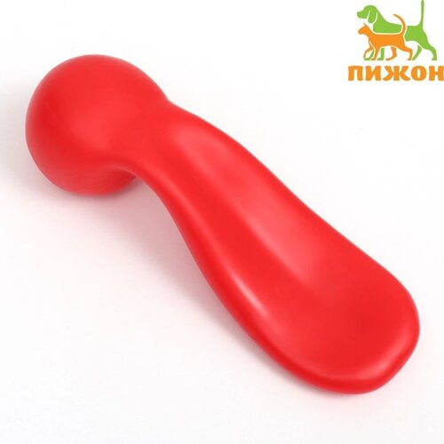 Игрушка пищащая 'Язык' для собак, 18,5 см, красная