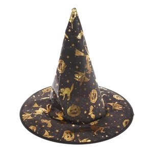 Карнавальная шляпа 'Ведьма'38 x 38 см