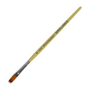 Кисть Синтетика 'Гребешок'HANA Фантазируй 8 (длина волоса 17 мм), короткая ручка матовая