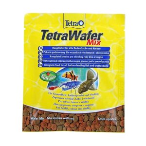 Корм TetraWaferMix для рыб, таблетки, 15 г (комплект из 2 шт.)