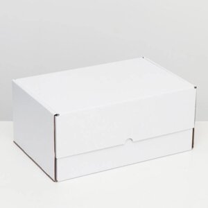 Коробка самосборная 'Почтовая'белая, 40 х 27 х 18 см (комплект из 20 шт.)
