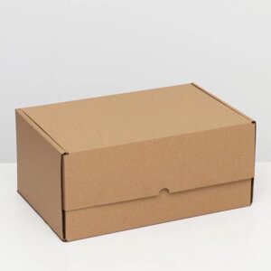 Коробка самосборная 'Почтовая'бурая, 40 х 27 х 18 см (комплект из 20 шт.)