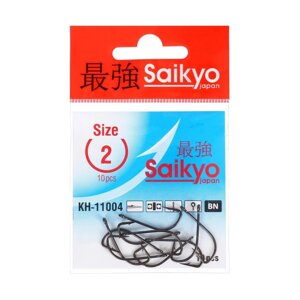 Крючки Saikyo KH-11004 Crystal BN 2, 10 шт