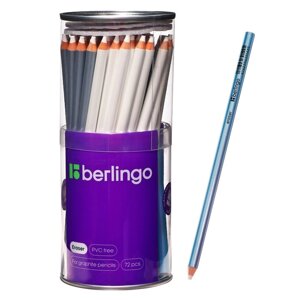 Ластик карандаш Berlingo 'Eraze 860'круглый, цвета ассорти (комплект из 72 шт.)