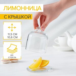 Лимонница стеклянная Basic, с крышкой (комплект из 12 шт.)