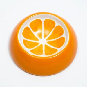 Миска керамическая для грызунов 'Апельсинка' 30 мл 7,7 х 2,3 см