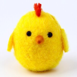 Мягкая игрушка 'Цыплёнок' на подвесе, 6 см, цвет МИКС
