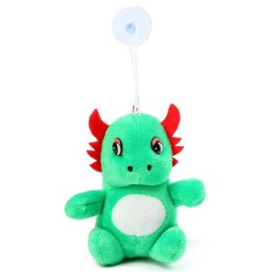 Мягкая игрушка 'Динозаврик' на присоске, 10 см, цвет МИКС