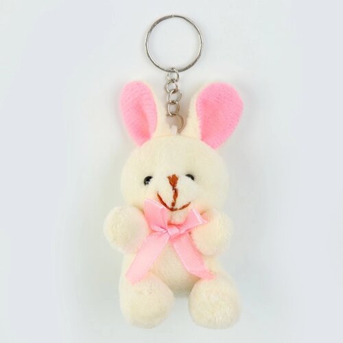 Мягкая игрушка 'Кролик' на подвесе, 7 см, цвета МИКС (комплект из 24 шт.)