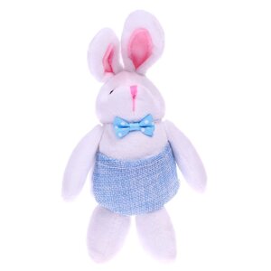 Мягкая игрушка 'Кролик'с карманом, 15 см, виды МИКС