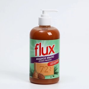 Мыло жидкое хозяйственное с маслом кедра, 500 мл, FLUX
