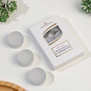 Набор свечей чайных ароматизированных 'Лемонграсс и зеленый чай'6 шт, 12 гр