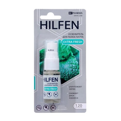 Освежитель для полости рта HILFEN Extra Fresh, 15 мл