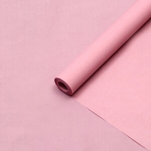 Пергамент флористический 'Нежно розовый'0,6 х 10 м, 45 г/м2