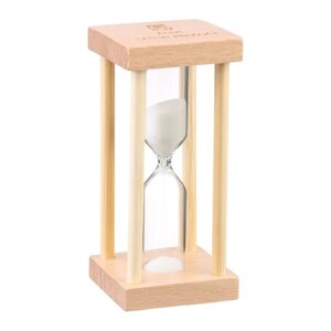 Песочные часы 'Африн'на 5 минут, 8.5 х 4 см, белый песок