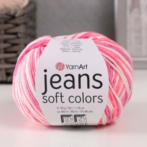Пряжа 'Jeans Soft Colors' 55 хлопок, 45 акрил 160м/50гр (6206)