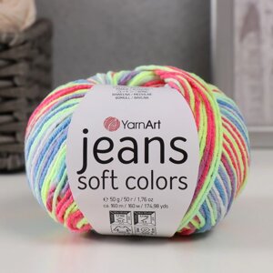 Пряжа 'Jeans Soft Colors' 55 хлопок, 45 акрил 160м/50гр (6207)