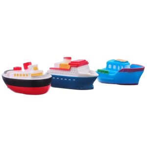 Резиновая игрушка для ванны 'Морской транспорт'7,5 см, виды МИКС, Крошка Я