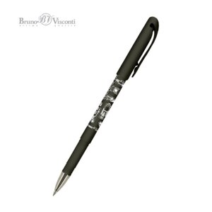 Ручка гелевая со стираемыми чернилами BrunoVisconti DeleteWrite Blueprint. Автомобиль, узел 0.5 мм, синие чернила,
