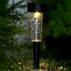 Садовый светильник на солнечной батарее 'Трапеция'5 x 34 x 5 см, 1 LED, свечение тёплое белое